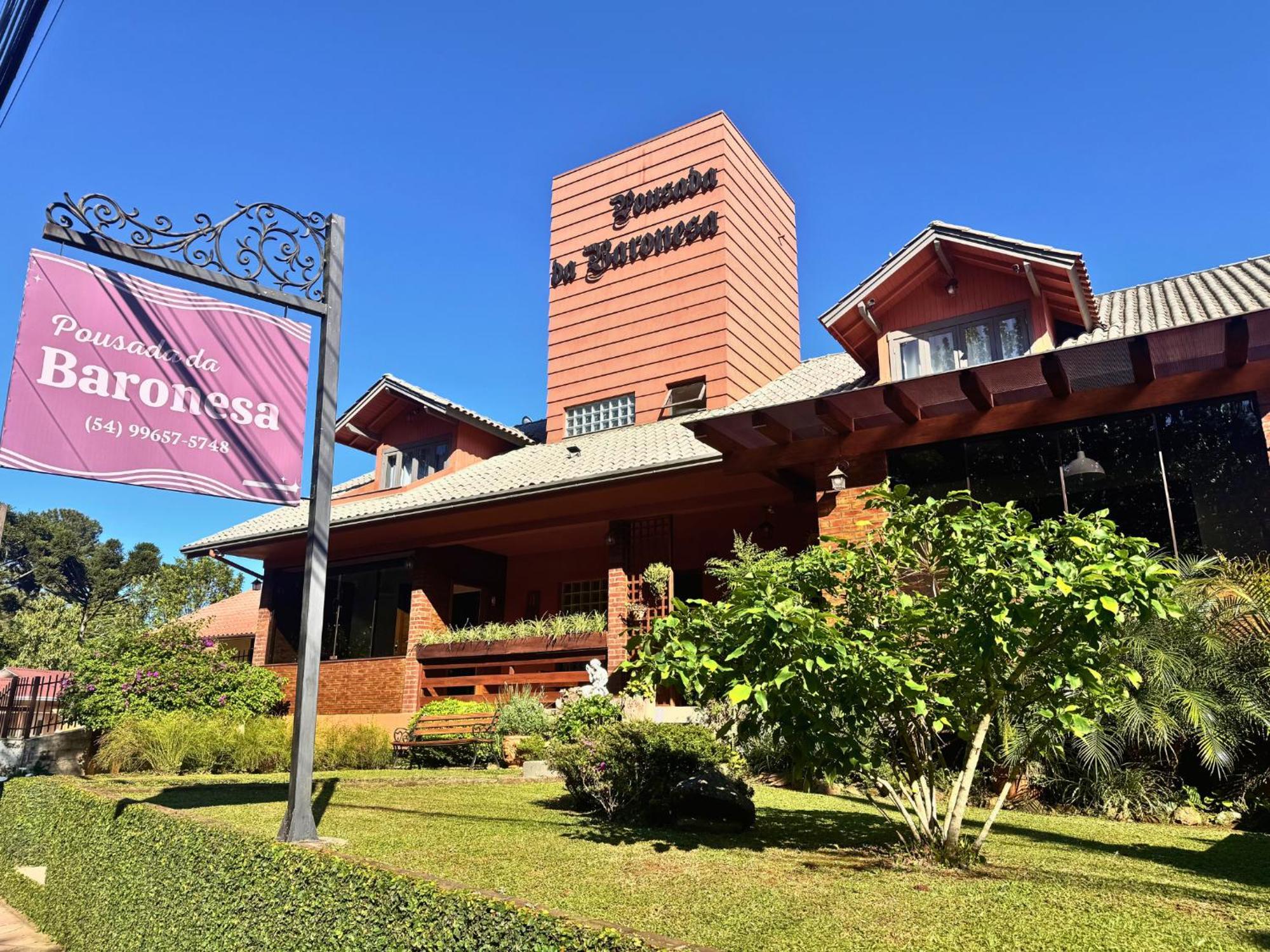 Pousada Da Baronesa Nova Petropolis Dış mekan fotoğraf