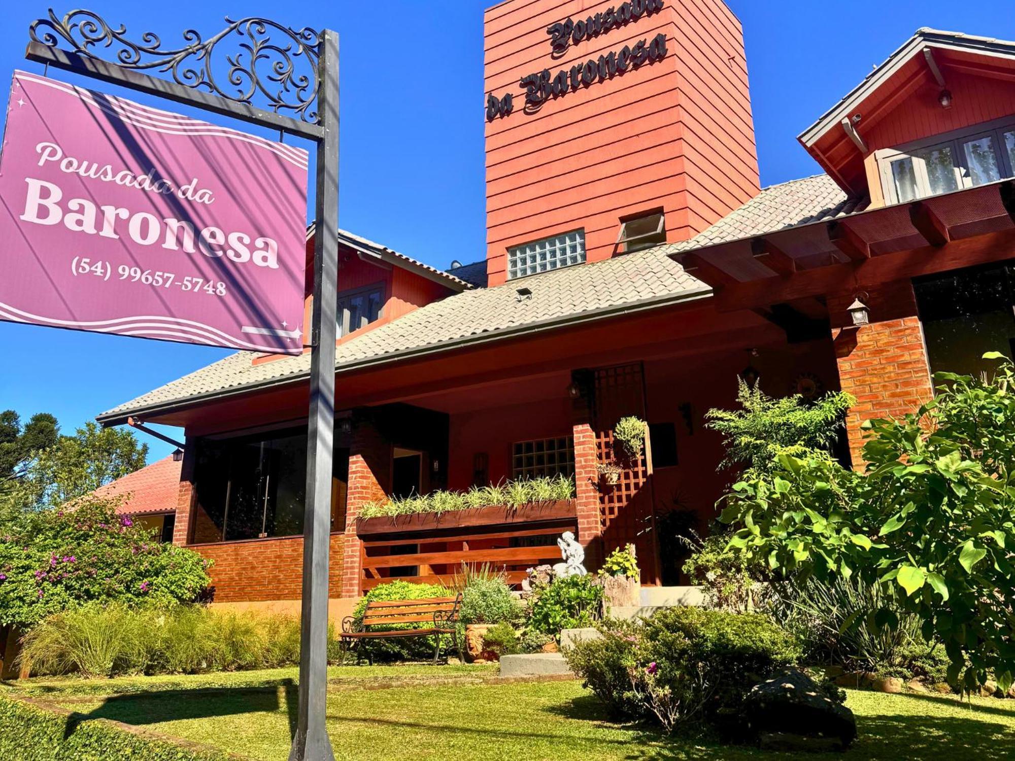 Pousada Da Baronesa Nova Petropolis Dış mekan fotoğraf