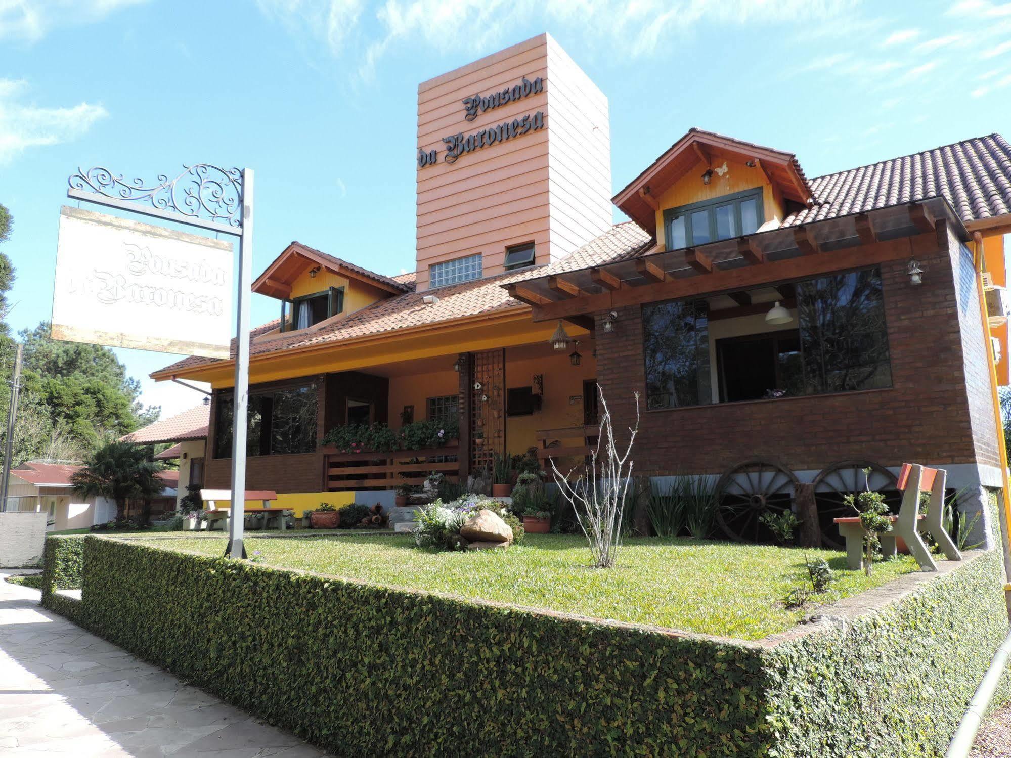 Pousada Da Baronesa Nova Petropolis Dış mekan fotoğraf